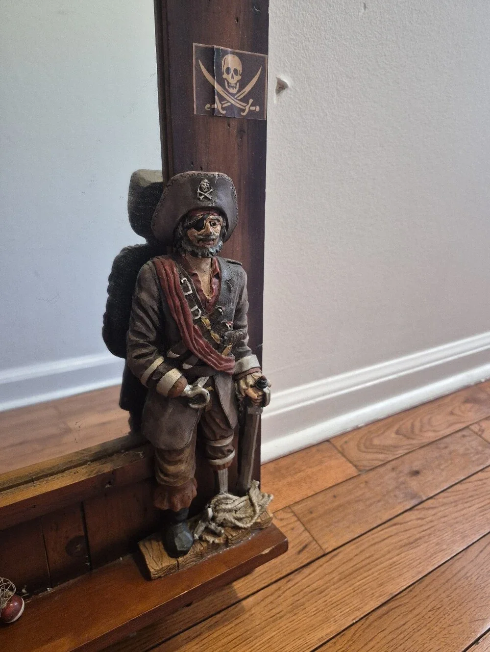 Rustic Pirate Wall Mirror